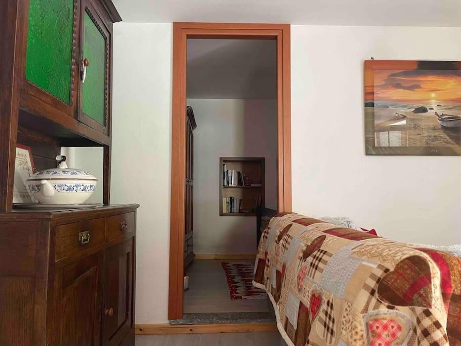 Casa Del Cios Calda E Intima Casetta Immersa Nel Verde Delle Montagne Alpe Basciumo エクステリア 写真